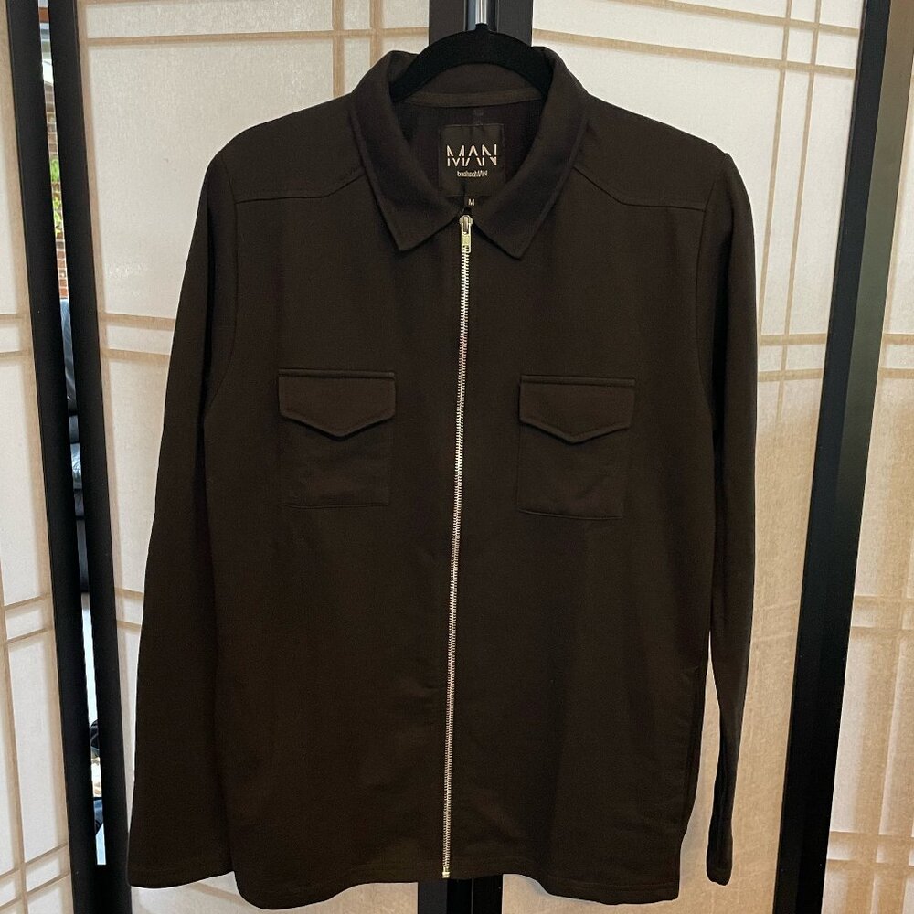 BoohooMan Jersey Utility Over Shirt